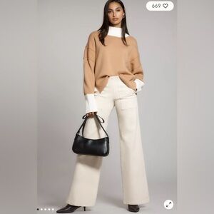 Pilcro Kit Utility high rise wide leg pant 18